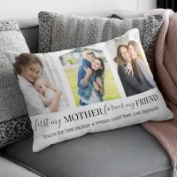 First Mother Forever Friend 3 Photo  Lumbar Pillow