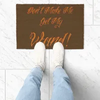 Halloween Witchy Quote Doormat