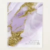 Lux Ink Lavender Abstract ID990 Planner