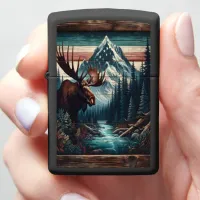 Moose Mountain  Zippo Lighter