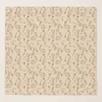 Jack Rabbit and Friends Chiffon Scarf