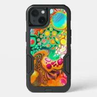 Abstract Modern Fluid Art   iPhone 13 Case