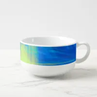  Abstract Art Brushstrokes Soup Mug