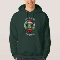 Have a Hoppy Christmas | Frog Pun Hoodie