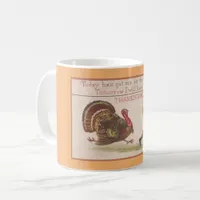 Thanksgiving Turkey Chase Coffee Mug