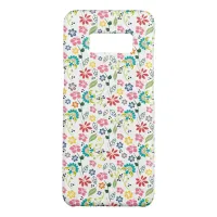 Girly Colorful Boho Spring Flower Pattern Case-Mate Samsung Galaxy S8 Case