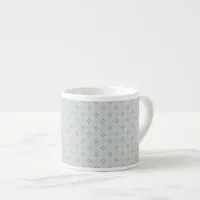 Seamless Seashell Pattern Espresso Cup