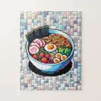 Pixel Art Ramen Noodles  Jigsaw Puzzle