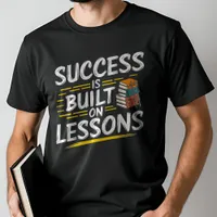 Knowledge is Power: Climb to Success Inspirational T-Shirt