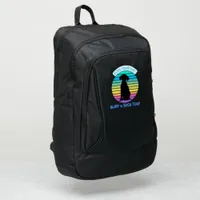 Does Your Dog Bury a Sock Too - Retro Sunset  Port Authority® Backpack