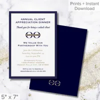 Custom Corporate Company Business Event Invitation