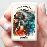 Native Indian Cultural Heritage Zippo Lighter