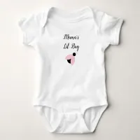 Mama's Lil Bug Ladybug Baby Girl Baby Bodysuit