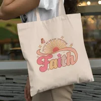 Saved by Grace Through Faith Tote Bag