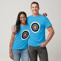 Archery Target and Arrows, Bow Sport T-Shirt