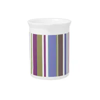 Modern New Season Stripes Beverage Pitcher