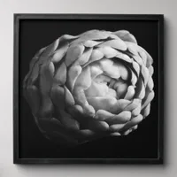 Black and White Artichoke Close Up Peel And Stick Photo Tile