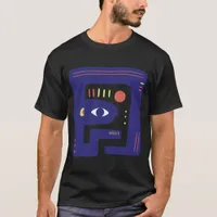 Abstract Funky Fun Shapes T-Shirt