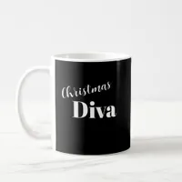 Christmas Diva Opera Singer Musician Festive Xmas Coffee Mug