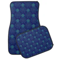 Floral Pattern Car Mats