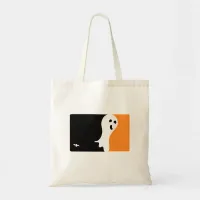 Halloween MVP Ghost Logo Tote Bag