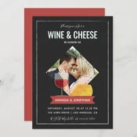 Wine And Cheese Couples Shower/Engagement invite