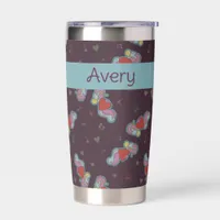 Love Note: Doodles for Music Lovers Name Teal Insulated Tumbler