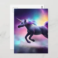 Gorgeous Purple Unicorn Postcard