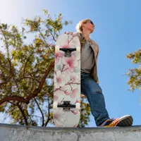 Cherry Blossom Skateboard