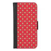 Christmas Holiday Charm Pattern 03 -  iPhone 8/7 Wallet Case