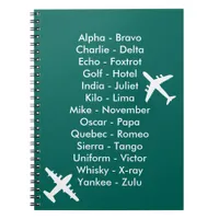 Air Cadet Flying Lesson Learning to Fly Airplanes Notebook