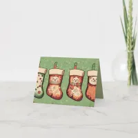 Christmas Stockings Card