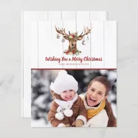 Budget Christmas Deer Ornaments Holiday Photo