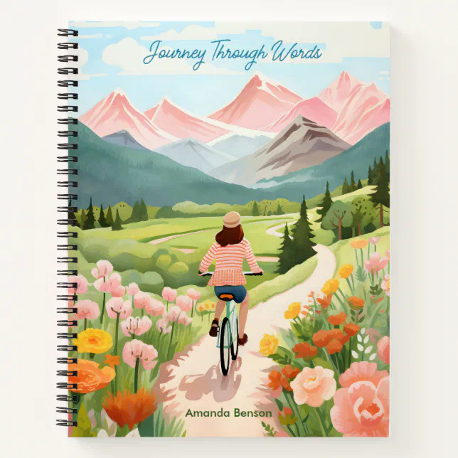 Exploring Countryside Watercolor Painting Notebook