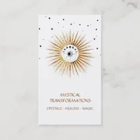 *~* Luna Celestial  Lunar Moon Light Magic Boho Business Card