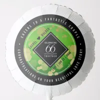 Elegant 66th Titanite Wedding Anniversary Balloon