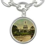 United States Capitol from Library Steps Date 1898 Bracelet