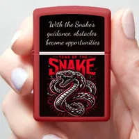 Celebrating the vibrant Year of the Snake festival Zippo Lighter