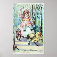 Easter Greetings Poster