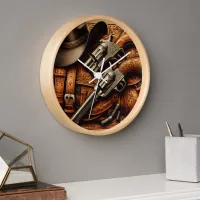 Silver Showdown Clock