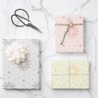 Patterned Wrapping Paper Sheets