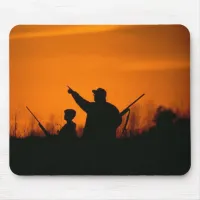 Hunting With Dad Mouse Pad