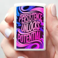 Persistence uncovers hidden potential zippo lighter