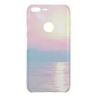 Magical landscape in pink sunset   uncommon google pixel XL case