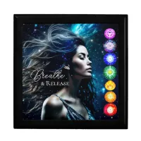 Breathe and Release | Beautiful Ethereal Woman Gift Box