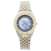 Elegant 65th Blue Sapphire Wedding Anniversary Watch