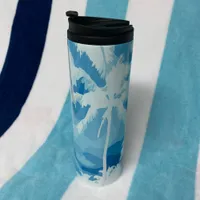 Abstract Beach Inspired THERMAL TUMBLER