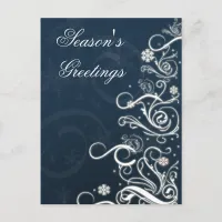 festive Christmas Greeting PostCards