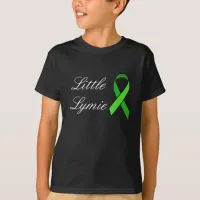 Little Lymie Lyme Disease Awareness Ribbon T-Shirt