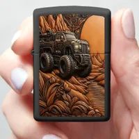 Mountain Adventure with Powerful Truck Zippo Lighter